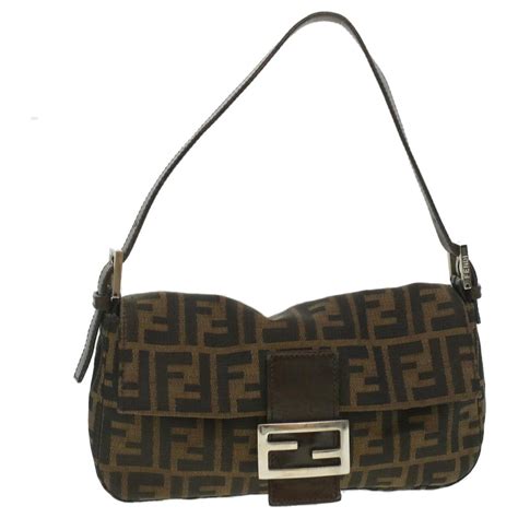 fendi baguette marron|fendi baguette for women.